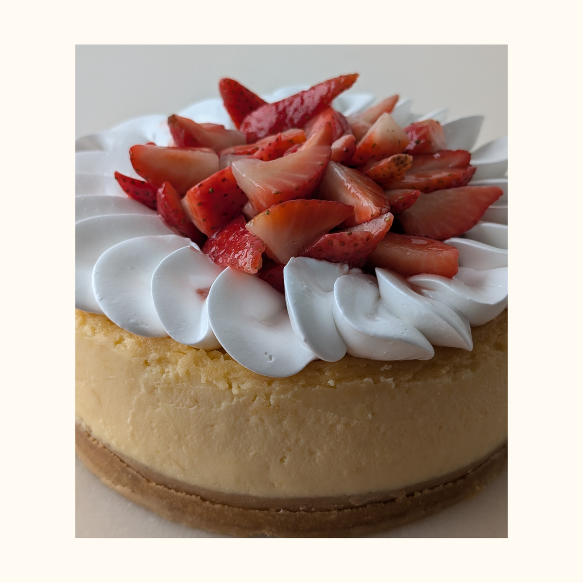 Citroen Cheesecake Taart