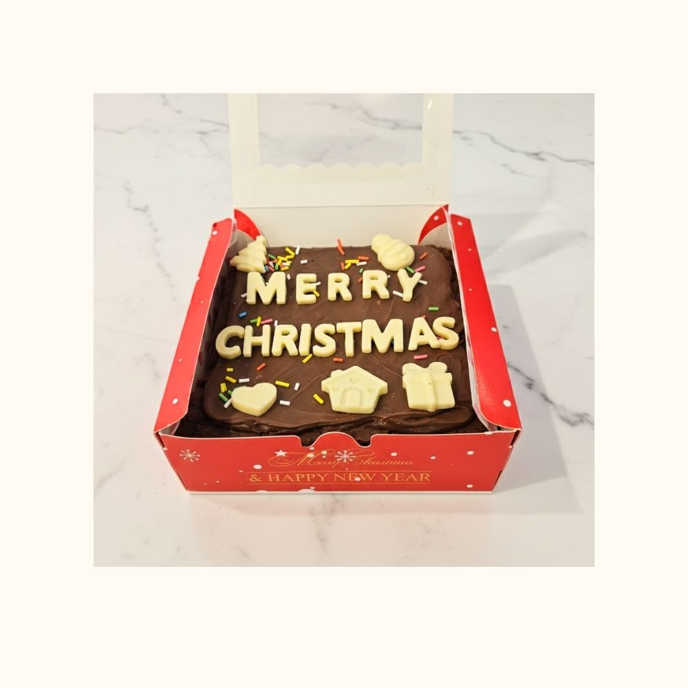 The Festive Fudgy Brownie Gift