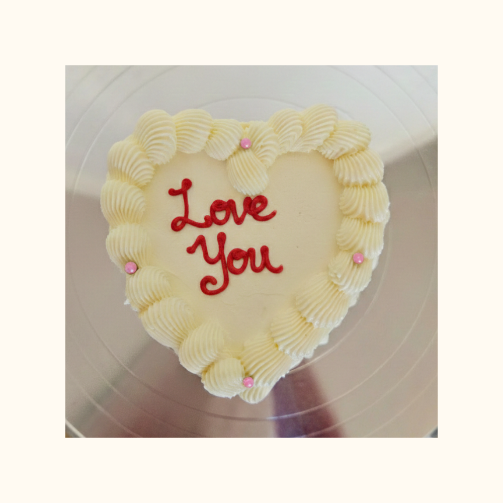 Heart Bento Cake