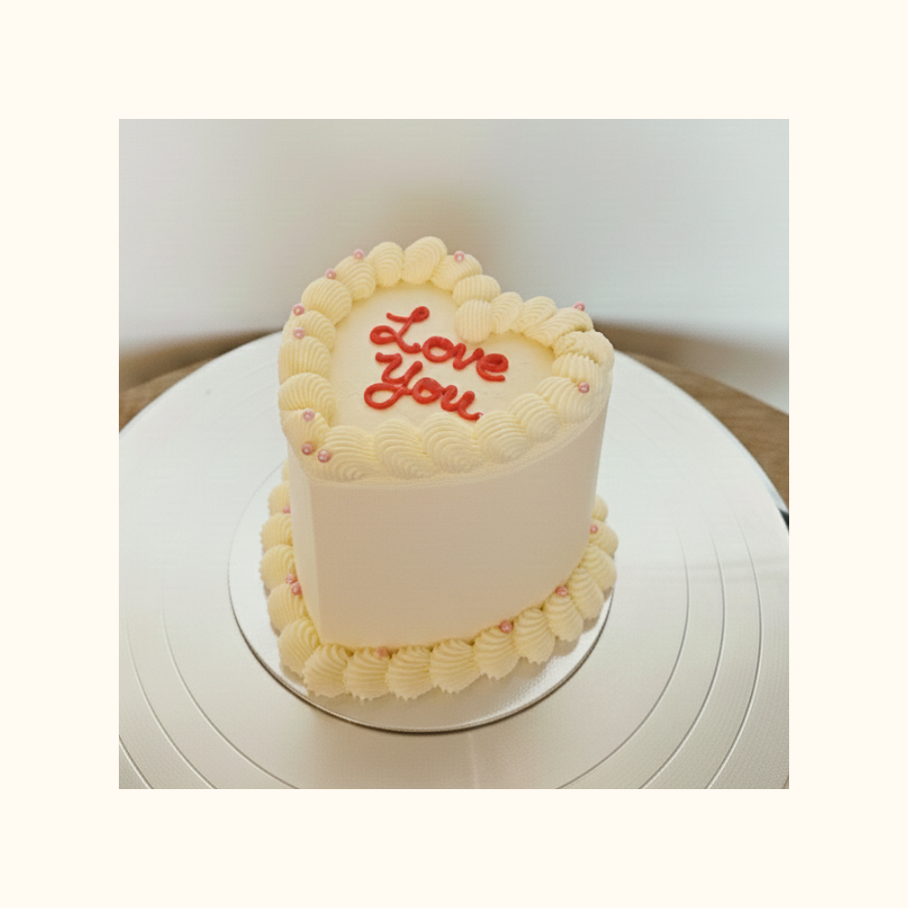 Heart Bento Cake