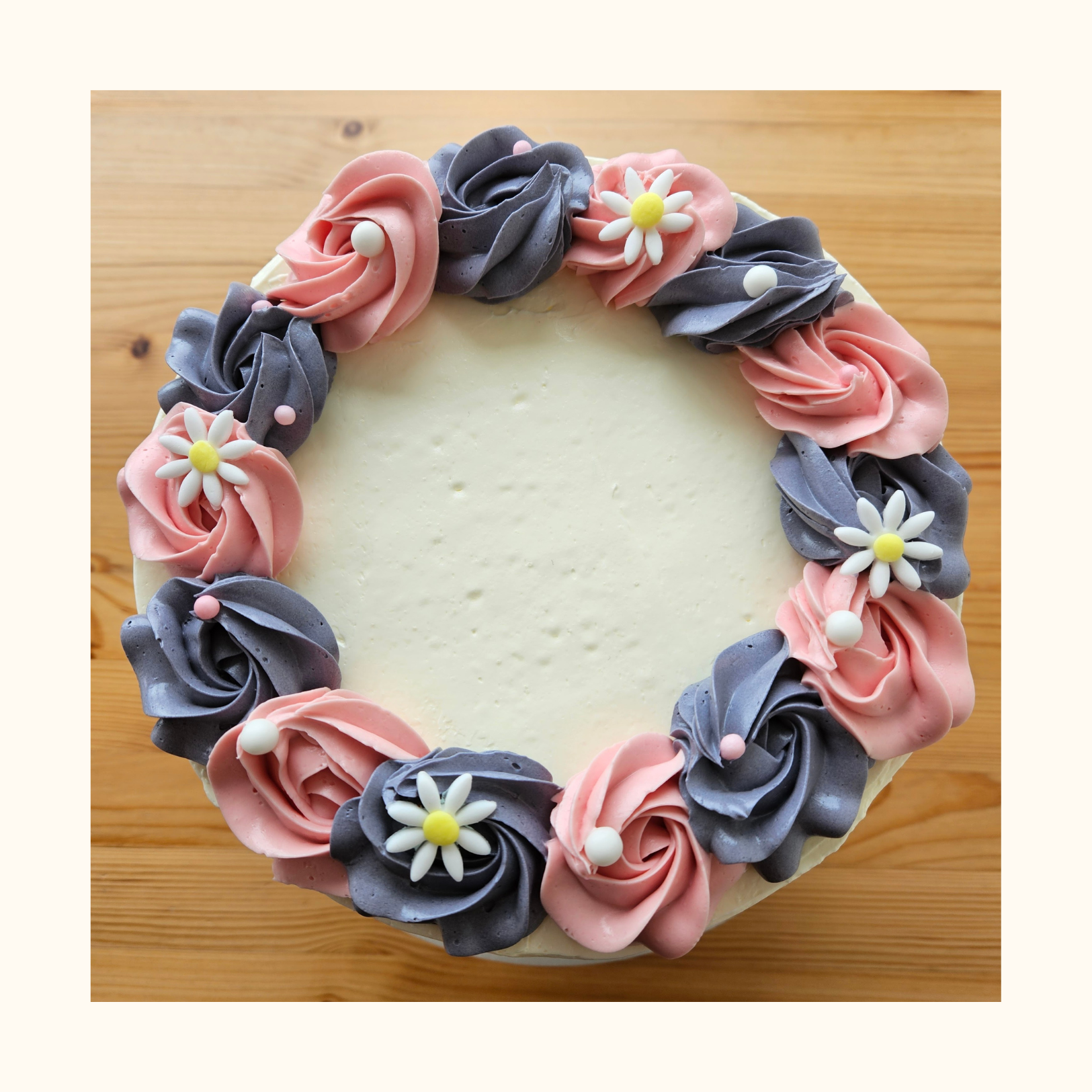 Lavender Daisy Cake