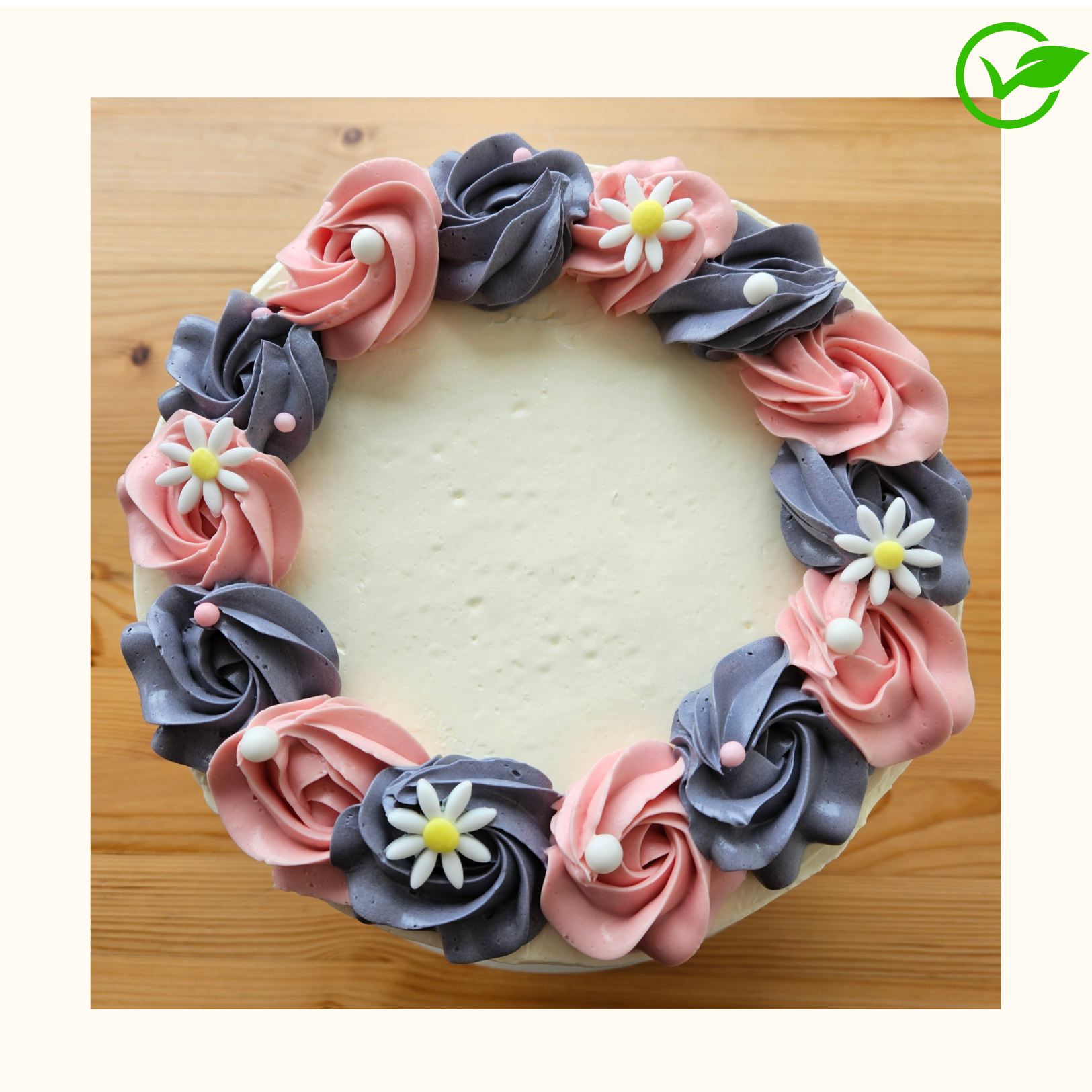 Lavender Daisy Cake - Vegan Ⓥ